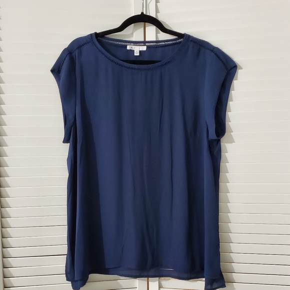 Navy Blouse - Picture 1 of 3